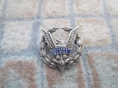 WW2 USMM Logo Wreath Badge Merchant Marine • $53