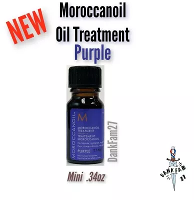 Moroccanoil Oil Treatment Purple For BlondeLightened Gray Hair Mini .34oz • $9.99