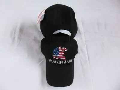 Molon Labe USA Come Take 2nd Amendment Gun Rights American Black Cotton Cap  • $12.88