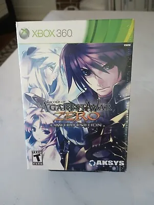 $40 • Buy Record Of Agarest War Zero Limited Edition (Microsoft, Xbox 360) Sealed!