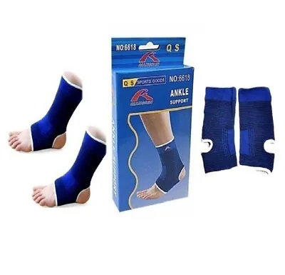 £2.99 • Buy 2X Unisex Ankle Support Feet Protector Elastic Neoprene Running Injury Brace Gym
