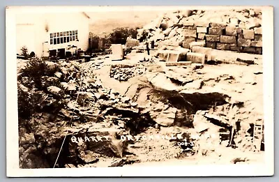 Postcard RPPC Stone Quarry Ortonville Minnesota     F 13 • $7.89