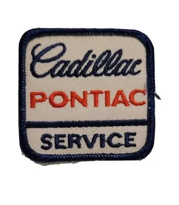 $19.99 • Buy Cadillac Pontiac Dealer Service Patch Not Used Just Aged 2.5x2.5 Vintage 