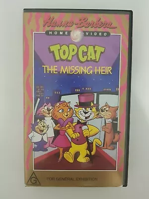 Hanna Barbera - Top Cat And The Missing Heir VHS Tape • $8