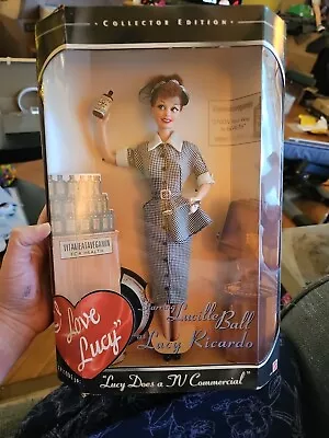 1997 Mattel BARBIE Doll  I Love Lucy Episode 30 Lucy Does A TV Commercial  NRFB • $10