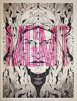  2013 MGMT & Black Bananas - Boise Concert Poster By Delicious Design  • $47.90