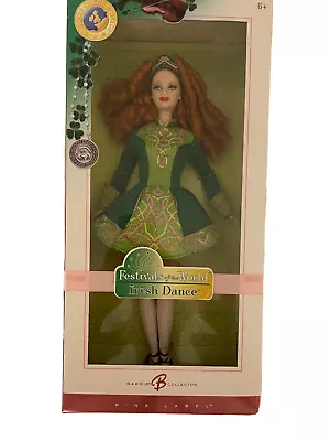 Barbie Festivals Of The World Irish Dance Collector Doll Pink Label • $45