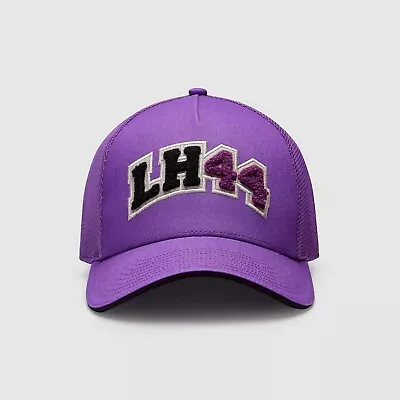 Lewis Hamilton Mercedes AMG F1 LH44 Cap Hat Purple • $32.99