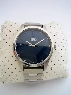 £39.99 • Buy Hugo Boss Watch Mens Hu.336.1.14.3122 Stainless Steel Bracelet Quartz Genuine