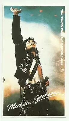 1989 Triumph Inc Michael Jackson Photo Sticker  • $5.06