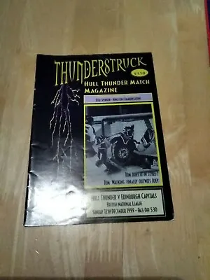 1999/2000 Hull Thunder V Edinburgh Capitals  Ice Hockey = Murrayfield Racers • £0.99