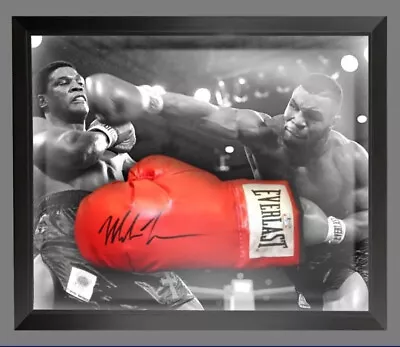 Mike Tyson Signed And Dome Framed Boxing Glove £285 • £285