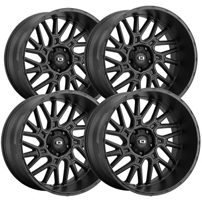 (Set Of 4) Vision 404 Brawl 20x10 6x135 -25mm Satin Black Wheels Rims 20  Inch • $883.96