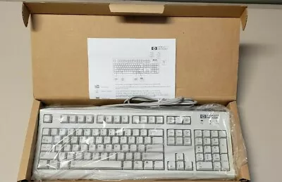 New Hp Vintage Clicky Hp Sk-2502 Ps2 Keyboard • $24.95