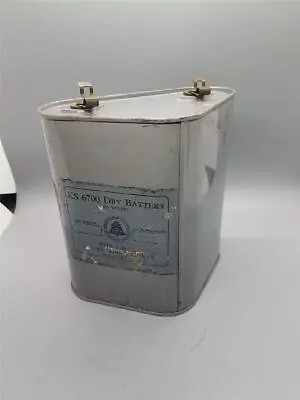 VINTAGE 1965 Bell System KS-6700 Dry Cell Battery - Still Holds 3.7 Volts • $75