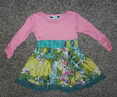 Matilda Jane (House Of Clouds) Brittany Dress - Size 4 - EUC - HTF • $16.99