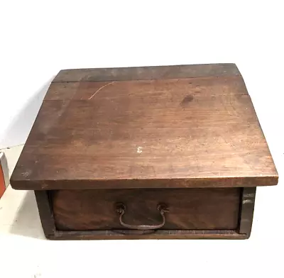 Antique Solid Wood Children's School Desk Top • $50