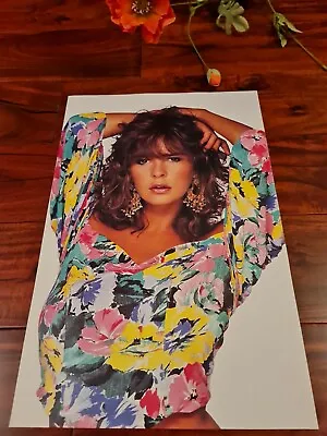 DONNA EWIN ORIGINAL RARE POSTER 1980s **SUN PAGE 3 CALENDAR GIRL** • £6.95