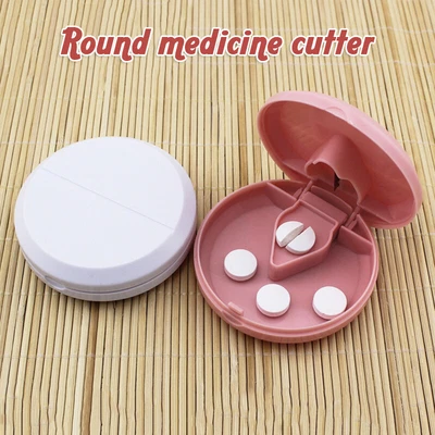 $10.44 • Buy Pill Cutter Storage Box Mini Drug Tablet Medicine Divider Organizer Crusher