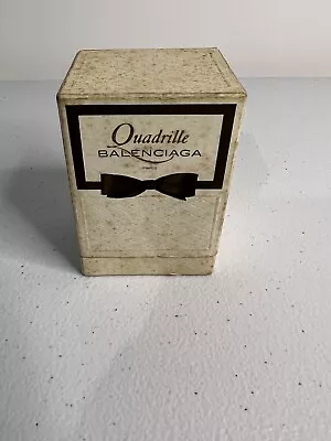 Rare! Vintage Balenciaga Quadrille Perfum Extract Old Formula .25oz Ref 4101 • $70