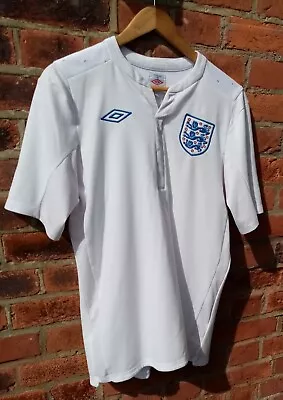 England Football Women's National Team Umbro White Shirt Uk Vgc • £6.99