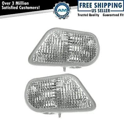 Side Marker Corner Parking Lights Turn Signals Pair Set NEW For 98-02 Trans Am • $63.54