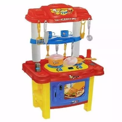 Mcdonald's Style Lets Be Chefs Kitchen Pretend Play Set Kids Toy • £34.77