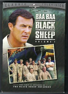 Baa Baa Black Sheep: Volume 1 - The First 11 Episode Of The Black Sheep Squadron • $15