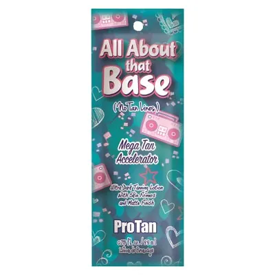 £2.99 • Buy Pro Tan All About That Base Sunbed Tanning Lotion Accelerator With Skin Firmers