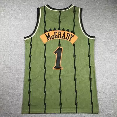 Throwback R Mcgrady #1  High School Basketball Jersey Top Stitched Sewn S-6XL • $25