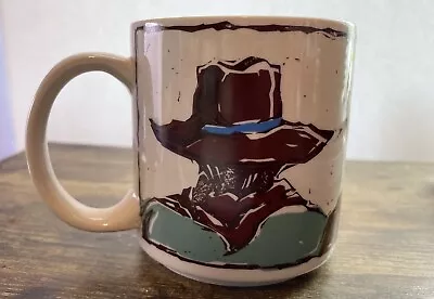 Vintage Michel & Company Western Cowboys Profile Coffee Mug • $18.75