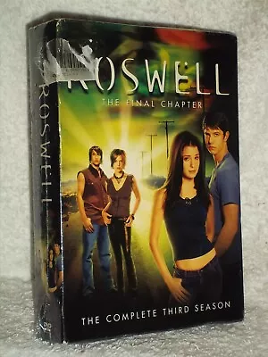 Roswell The Complete Third Season (5-Disc) (DVD 2005) Shiri Appleby UFO Coverup • $6.99