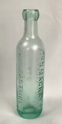 £8 • Buy John Mackay & Co Manufacturers Edinburgh Glasgow And Newcastle On Tyne Bottle