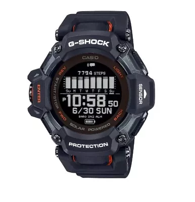 Casio G Shock Move Multi-Sport H2000 Series Black Dial Men's Watch GBDH2000-1A • $299.99