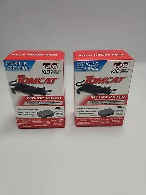 Tomcat Mouse Killer Child Resistant Disposable Station X2 • $12