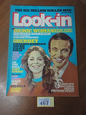 No. 49 November 1976 Look In Magazine - Bionic Woman / SHERBET / Flintlock • £11.95