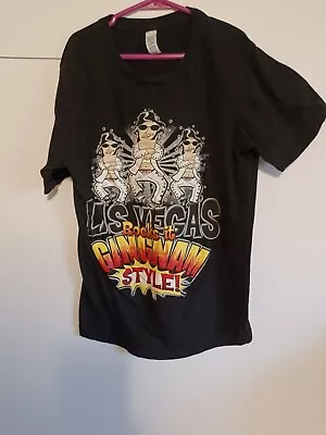 Las Vegas Rocks It Gangnam Style Elvis Black T Shirt Adult Small • $9.99