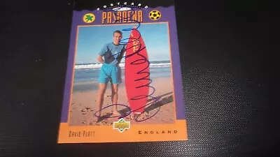 £9.99 • Buy Signed David Platt England Upper Deck World Cup Usa Contenders