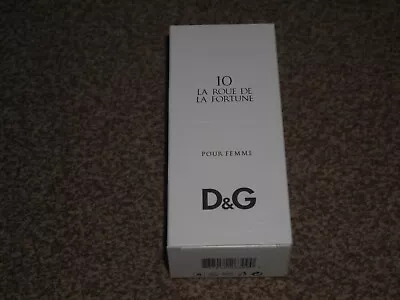 £145 • Buy D&G 10 La Roue De La Fortune 100ml Edt