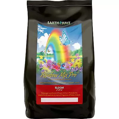 Earth Juice Rainbow Mix Pro Bloom Plant Food 2-14-2 Fertilizer 5 Lb. • $26.38