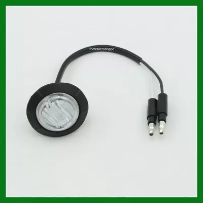 Maxxima Marker 6 LED Light 1-1/4  Round White Courtesy Clear Lens  • $15.19