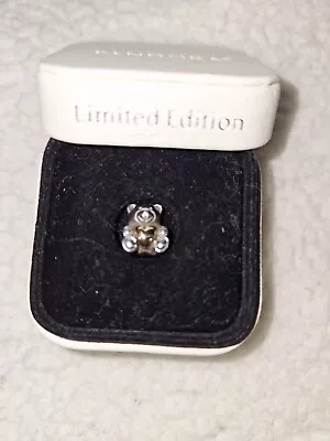 Pandora Limited Edition Teddy Bear With  14ct Gold Heart. ALE S925. Rareold... • £60