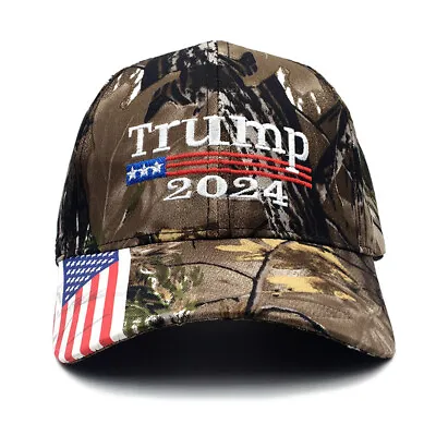 $19.25 • Buy Donald Trump 2024 MAGA Hat Cap Camo USA KAG Make Keep America Great Again Au!