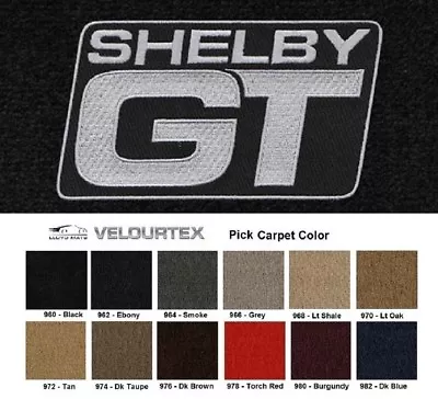 Lloyd Mats Velourtex Mustang Shelby GT Logo Trunk Mat (2007-2008) • $180.99