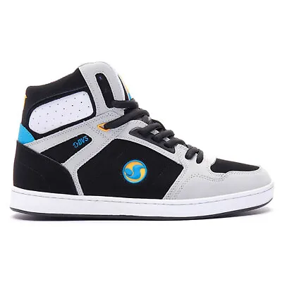 DVS Men's Honcho Gray Black Blue Hi Top Sneaker Shoes Clothing Apparel Skateb • $112.66