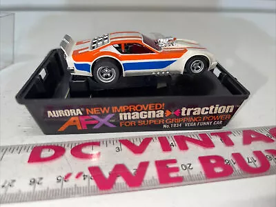 AURORA  AFX Slot Car  Vega Funny Car 1934 MAGNA-TRACTION  HO Banded  NEW • $99.99