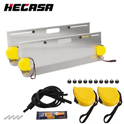 HECASA Wheel Alignment Tool Camber Caster Toe Plates 2 Tape Measuresw/Magnets • $38.50