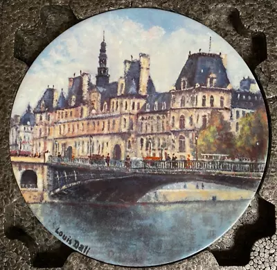 L'Hotel De Ville D'Arceau Limoges France Ltd Ed Collector Plate 1983 Louis Dali • $9