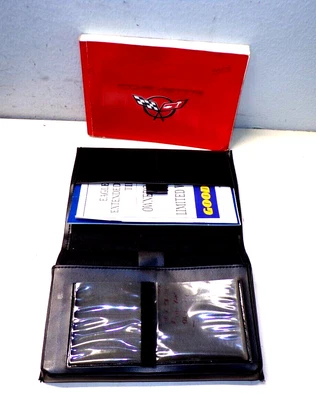 $85 • Buy 2002 Chevy Corvette C5 Owner's Manual Book, Guide And Case 6575-34