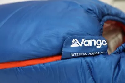 Vango Nitestar Alpha Junior Quad Square Hooded Sleeping Bag 3 Season Child Kids • £39.98